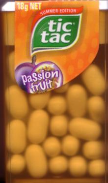 Passion Fruit Tic Tacs