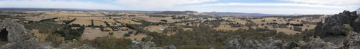 20070112 - Hanging rock view Autostitch panorama