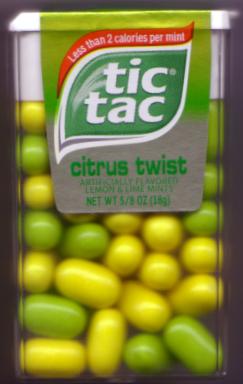 Tic Tacs Citrus Twist