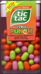 Tic Tac Citrus Punch