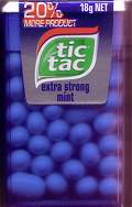 Tic Tac 18 grams (20% more promo)