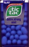 Tic Tac 18 grams (permanent!)