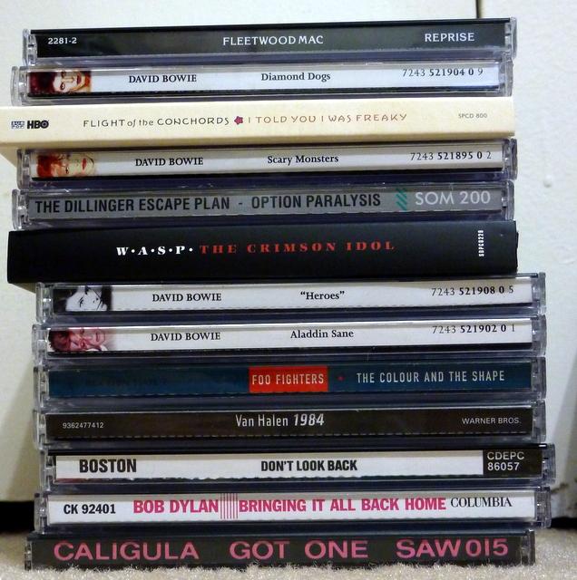 Catalogue CDs to review